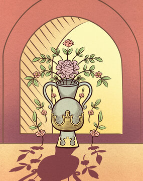 Vase With Flowers