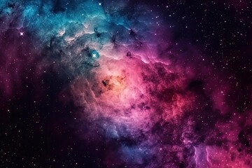 vibrant and sparkling galaxy filled with stars Generative AI