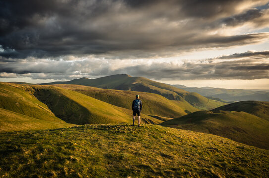 Man in the Mountains