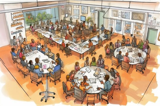 Cooperative Education: Lifelong Learning in Action. Learn from this image of engaged participants in a cooperative workshop