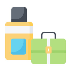 Baggage Flat Icon