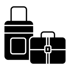 Baggage Glyph Icon