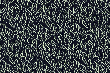 seamless simple pattern of random lines black and white