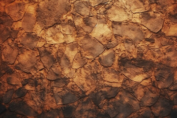 바위 추상적인 따뜻한 어두운 갈색 벽 배경. 인공지능 생성