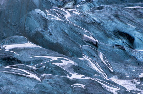 Ice cave interior