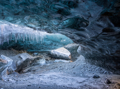 Ice cave.