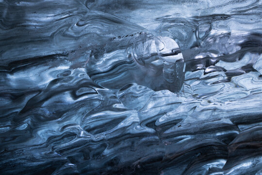 Ice cave interior