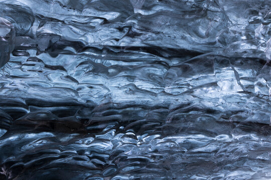Ice cave interior