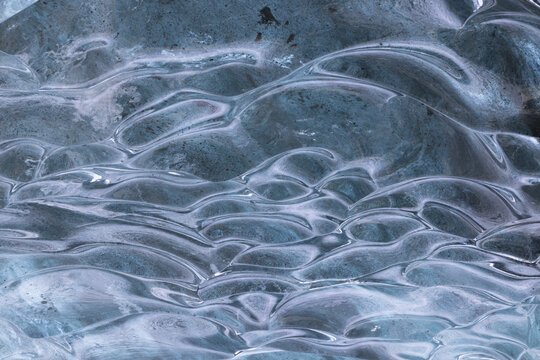 Ice cave interior