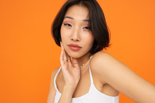 Stylish Asian woman 