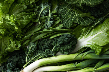 green vegetable background