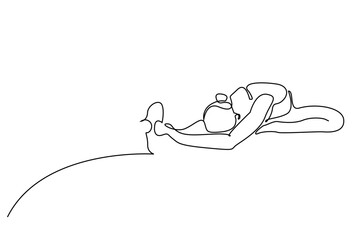 beautiful healthy fit woman doing pilates sports