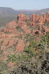 Bear Mountain Hiking Trail in Sedona, Arizona USA