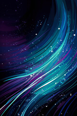 Obraz premium abstract blue and purple background, Generative AI