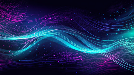 Fototapeta premium abstract blue and purple background, Generative AI