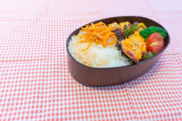 手作りのお弁当