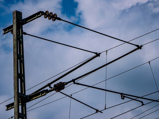 Signal an einer Bahnstrecke
