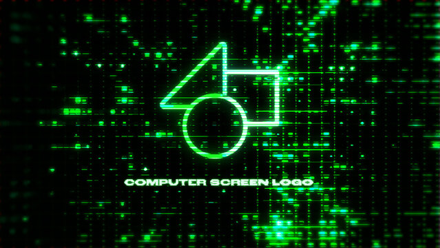 Cool Computer Screen Logo Titles