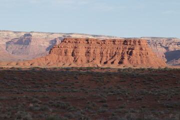 rocks in Valley of the gods in Utah , USA