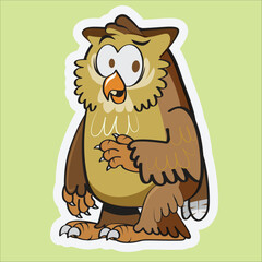 vector illustration fantasy creature owl bear roleplaying campaign dungeon dragon game character tabletop