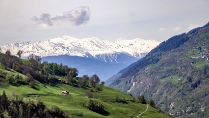 Fototapeta premium Swiss Alps, Switzerland