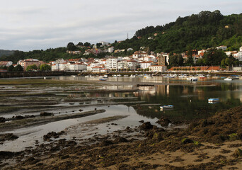 Pontedeume, pueblo marinero de Galicia (España)