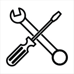 tools icon vector design template