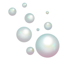 White pearl, transparent PNG 4500 x 4500 px