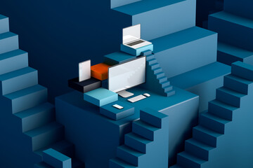 Workflow concept with different devices