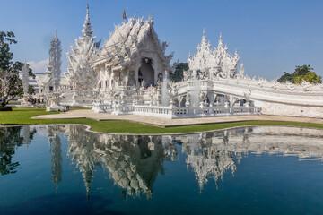 Wat Rong Khun (White Temple) near Chiang Rai, Thailand