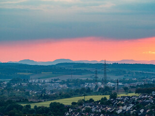 Blick auf die Kreisstadt Bretten