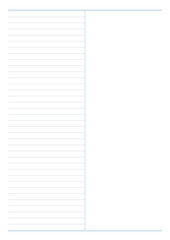 line note template with a simple and minimal style. Note, scheduler, diary, calendar planner document template illustration.