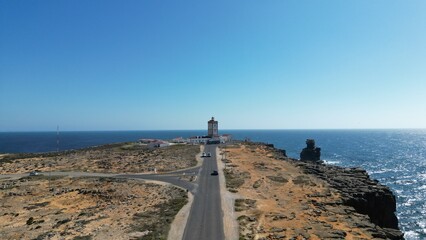 beach and lighthouse