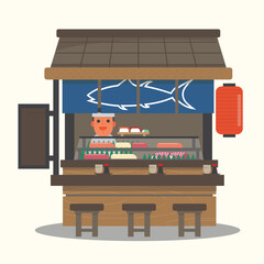 sushi bar kiosk