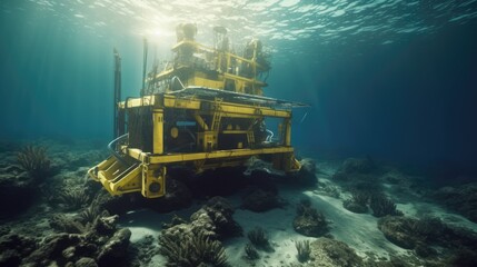 Deep sea mining or deep seabed mining is the process of retrieving rare earth mineral deposits from the deep ocean seabed floor, Underwater mining, Generative AI