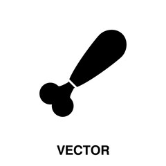 Chicken leg icon,vector illustration. vector chicken leg icon illustration isolated on White background.eps