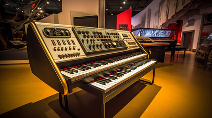 Vintage Enchanted Synthesizer