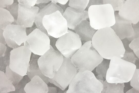 background of ice cubes