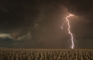 Lightning in tornado alley