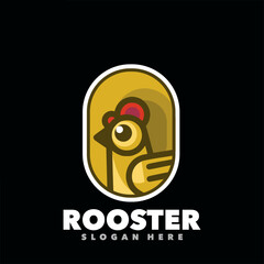 Rooster badge design