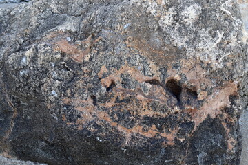Obraz premium Texture and structure of the stone. Natural nature background.