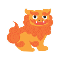 かわいいシーサーのイラスト