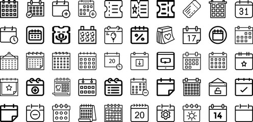 Set Of Event Icons Collection Isolated Silhouette Solid Icons Including Meeting, Seminar, Background, Business, People, Conference, Event Infographic Elements Logo Vector Illustration