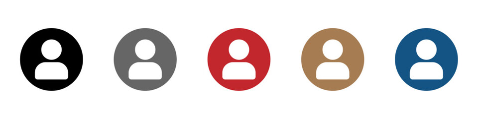 User avatar vector icon designs