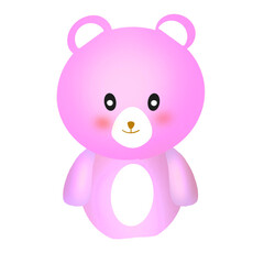 bear, cartoon bear, cute, adorable, cartoon, illustration, beautiful, teddy bear, bear clipart, toy figure,
