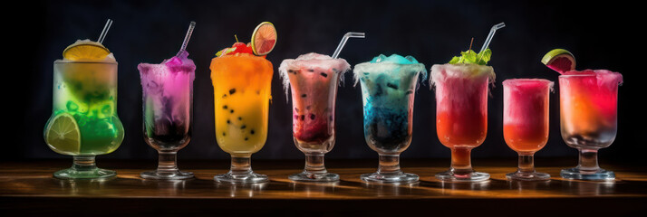 Enchanted Elixirs: A Collection of Magical Cocktail Drinks, Generative AI