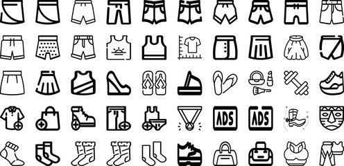 Set Of Fashion Icons Collection Isolated Silhouette Solid Icons Including Fashionable, Style, Fashion, Woman, Beautiful, Model, Trendy Infographic Elements Logo Vector Illustration