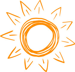 sun, abstract, vector, design, illustration, graphic, clipart