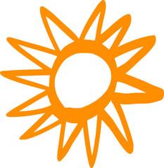 sun, abstract, vector, design, illustration, graphic, clipart