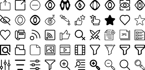 Set Of Interface Icons Collection Isolated Silhouette Solid Icons Including Interface, Frame, Digital, Template, Screen, Vector, Design Infographic Elements Logo Vector Illustration